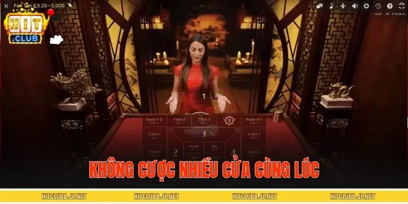 Sai lầm khi bạn rải tiền nhiều cửa gây thua lỗ vốn cược